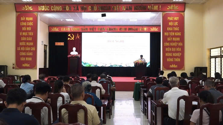 Xã Dân Hòa đẩy mạnh xây dựng cơ sở dữ liệu đất đai và nộp thuế điện tử: Tạo nền tảng quản trị hiện đại, minh bạch