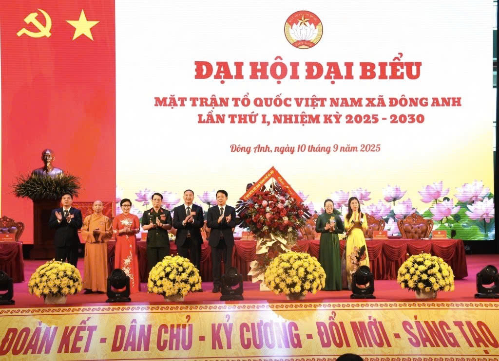 Xã Đông Anh tổ chức Đại hội MTTQ khóa I: Củng cố sức mạnh đoàn kết, kiến tạo nền tảng phát triển bền vững