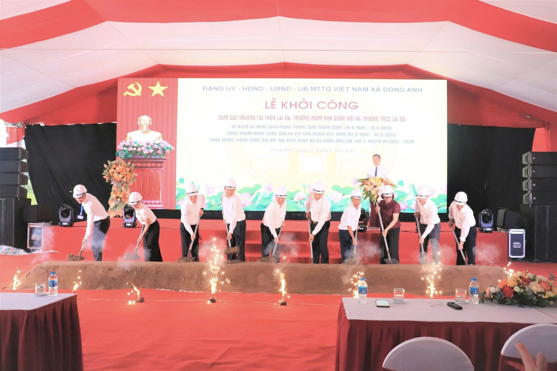 Xã Đông Anh khánh thành, khởi công loạt công trình trọng điểm, tạo động lực phát triển địa phương