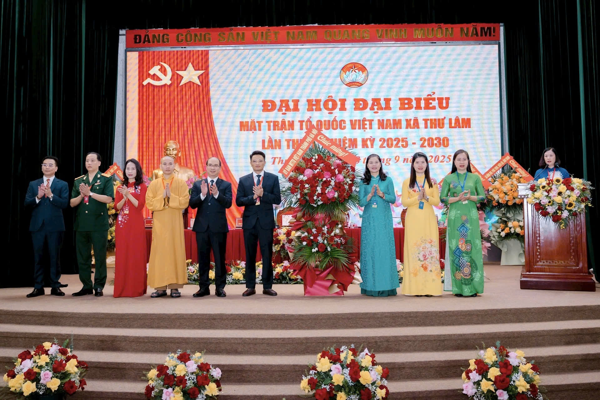 Đại hội MTTQ Việt Nam xã Thư Lâm lần thứ I: Củng cố khối đại đoàn kết, kiến tạo mục tiêu phát triển bền vững giai đoạn 2025-2030