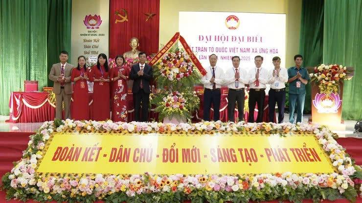 Đại hội MTTQ Việt Nam xã Ứng Hòa khóa I: Khơi dậy sức mạnh đại đoàn kết, kiến tạo nền tảng phát triển giai đoạn 2025-2030