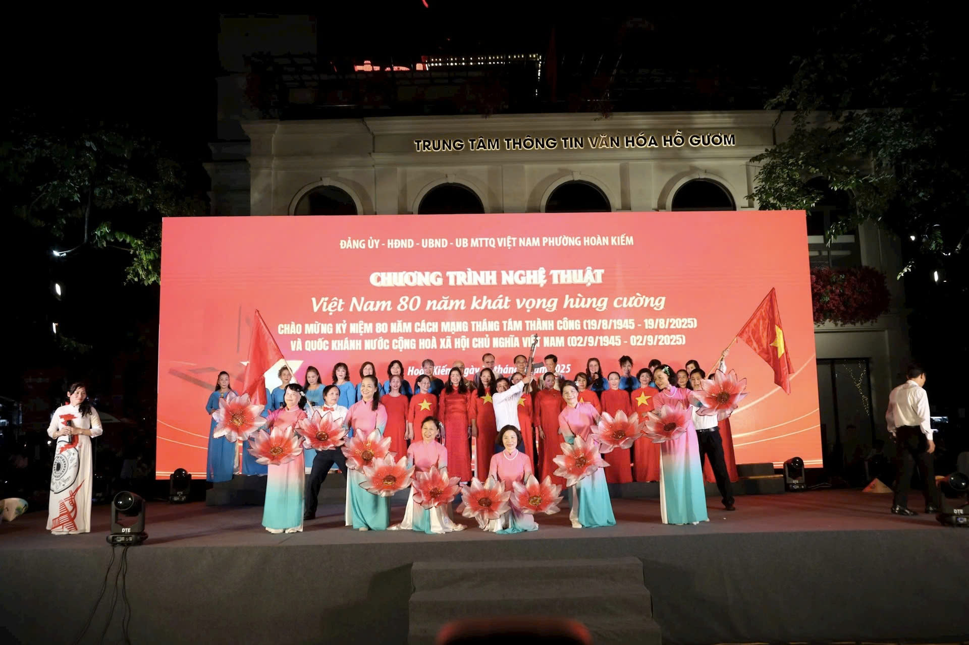 Phường Hoàn Kiếm lan tỏa khát vọng hùng cường qua chương trình nghệ thuật đặc biệt chào mừng Quốc khánh 2-9