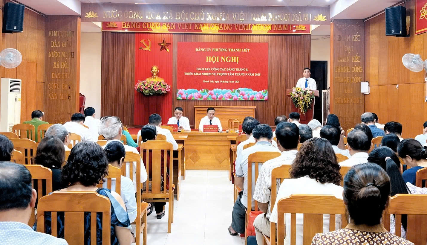 Phường Thanh Liệt đẩy nhanh đưa Nghị quyết Đại hội Đảng bộ phường lần thứ I vào cuộc sống