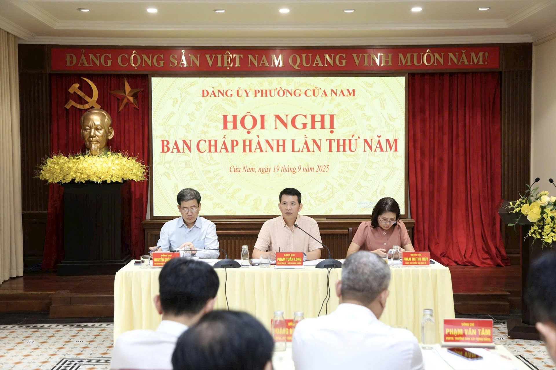 Đảng bộ phường Cửa Nam tăng tốc hoàn thành nhiệm vụ cuối năm, hướng tới Đại hội các cấp nhiệm kỳ 2025-2030