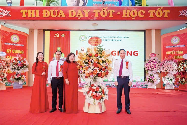 Phường Vĩnh Hưng đồng loạt khai giảng năm học 2025-2026: Lan tỏa khí thế mới trong mô hình chính quyền địa phương hai cấp