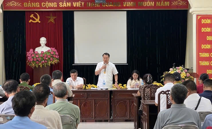 Phường Hoàng Mai tăng cường đối thoại với Tổ dân phố, củng cố nền tảng cơ sở trong giai đoạn vận hành mô hình mới