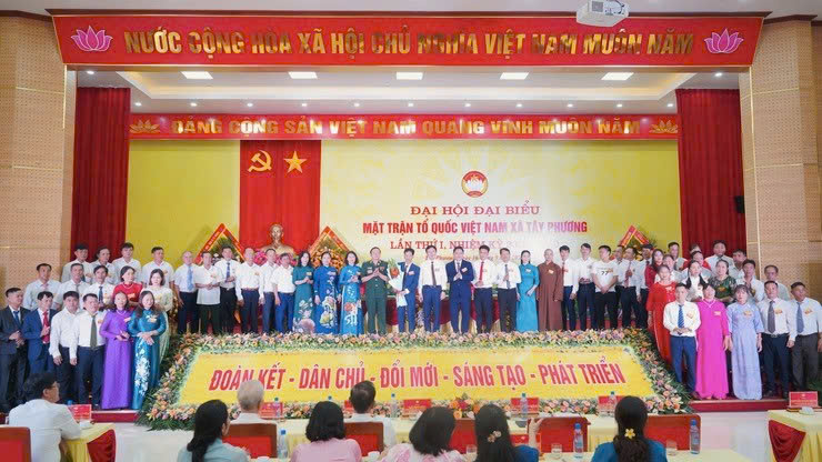 MTTQ xã Tây Phương khóa I: Khơi dậy sức mạnh đoàn kết, mở rộng không gian đồng thuận trong giai đoạn phát triển mới