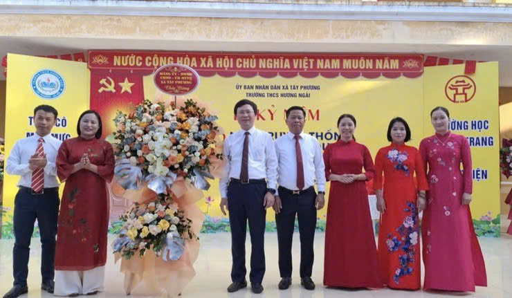 Xã Tây Phương tưng bừng khai giảng năm học 2025-2026, lan tỏa khí thế đổi mới giáo dục