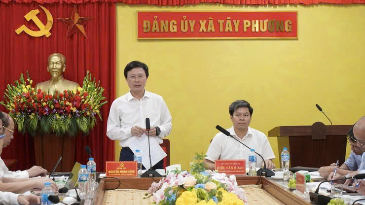Xã Tây Phương tăng cường hợp tác với Trường Đại học Sư phạm Hà Nội, lấy giáo dục làm động lực phát triển bền vững