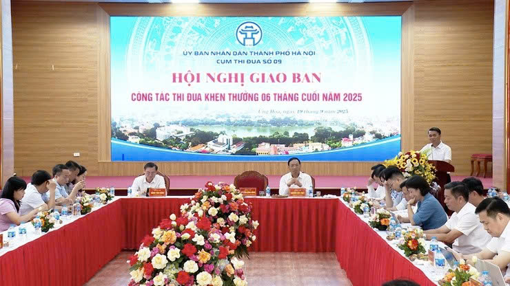 Cụm thi đua số 9 thành phố Hà Nội đẩy mạnh liên kết - tạo động lực hoàn thành các mục tiêu phát triển năm 2025
