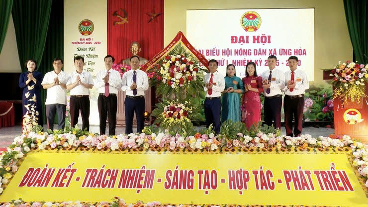 Hội Nông dân xã Ứng Hòa bước vào nhiệm kỳ mới với nhiều mục tiêu đột phá, khẳng định vai trò nòng cốt trong phát triển nông nghiệp hiện đại