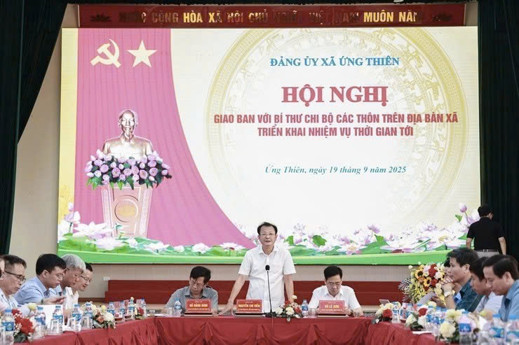 Xã Ứng Thiên tăng cường đối thoại, tháo gỡ vướng mắc từ cơ sở, tạo đồng thuận trong thực hiện nhiệm vụ chính trị