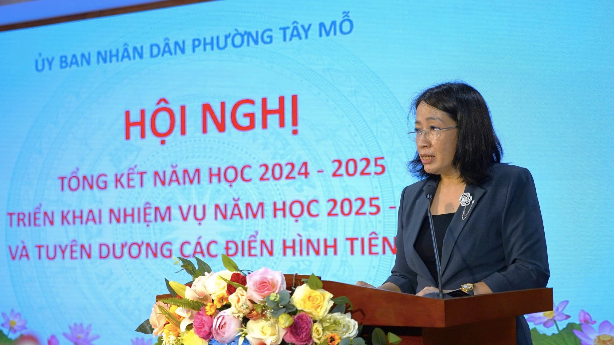 Phường Tây Mỗ tổng kết năm học 2024-2025, tạo đà đổi mới giáo dục trong giai đoạn mới