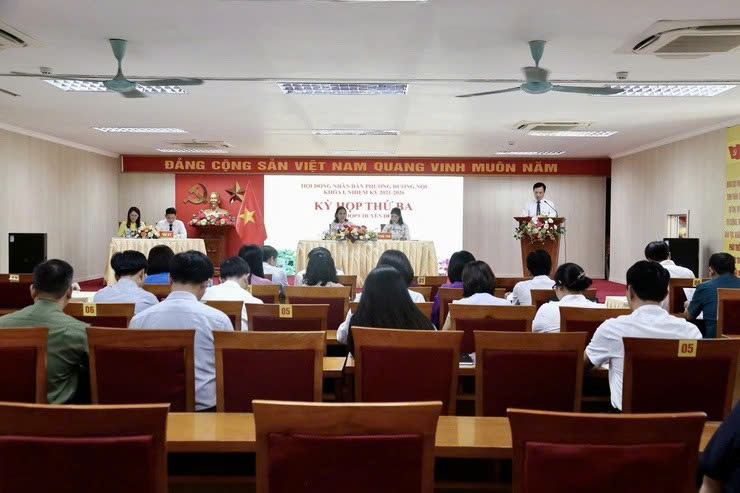 HĐND phường Dương Nội thông qua Đề án ghép khu dân cư, đổi tên tổ dân phố sau sắp xếp đơn vị hành chính