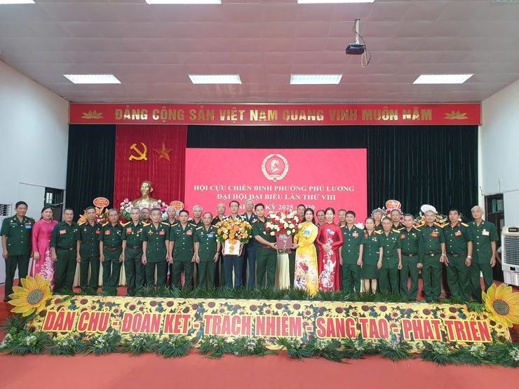 Hội Cựu chiến binh phường Phú Lương khóa 2025-2030: Phát huy khí chất Bộ đội Cụ Hồ, lan tỏa tinh thần gương mẫu trong giai đoạn mới