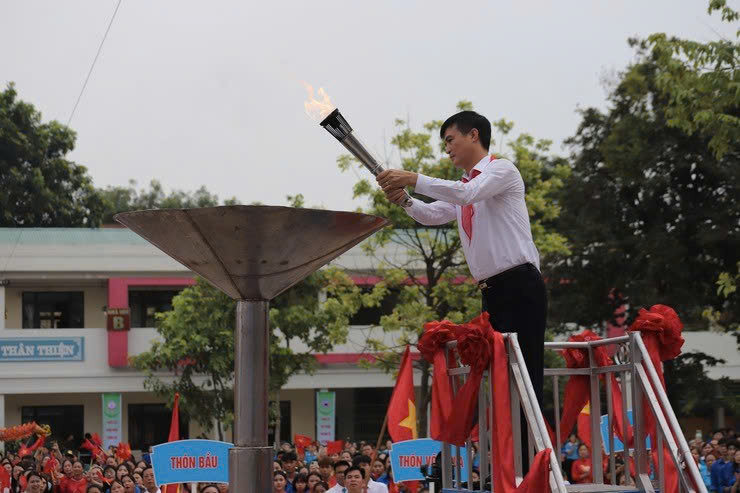 Xã Thiên Lộc rộn ràng ngày hội thể thao, khơi dậy khí thế vươn lên trong mô hình chính quyền địa phương hai cấp