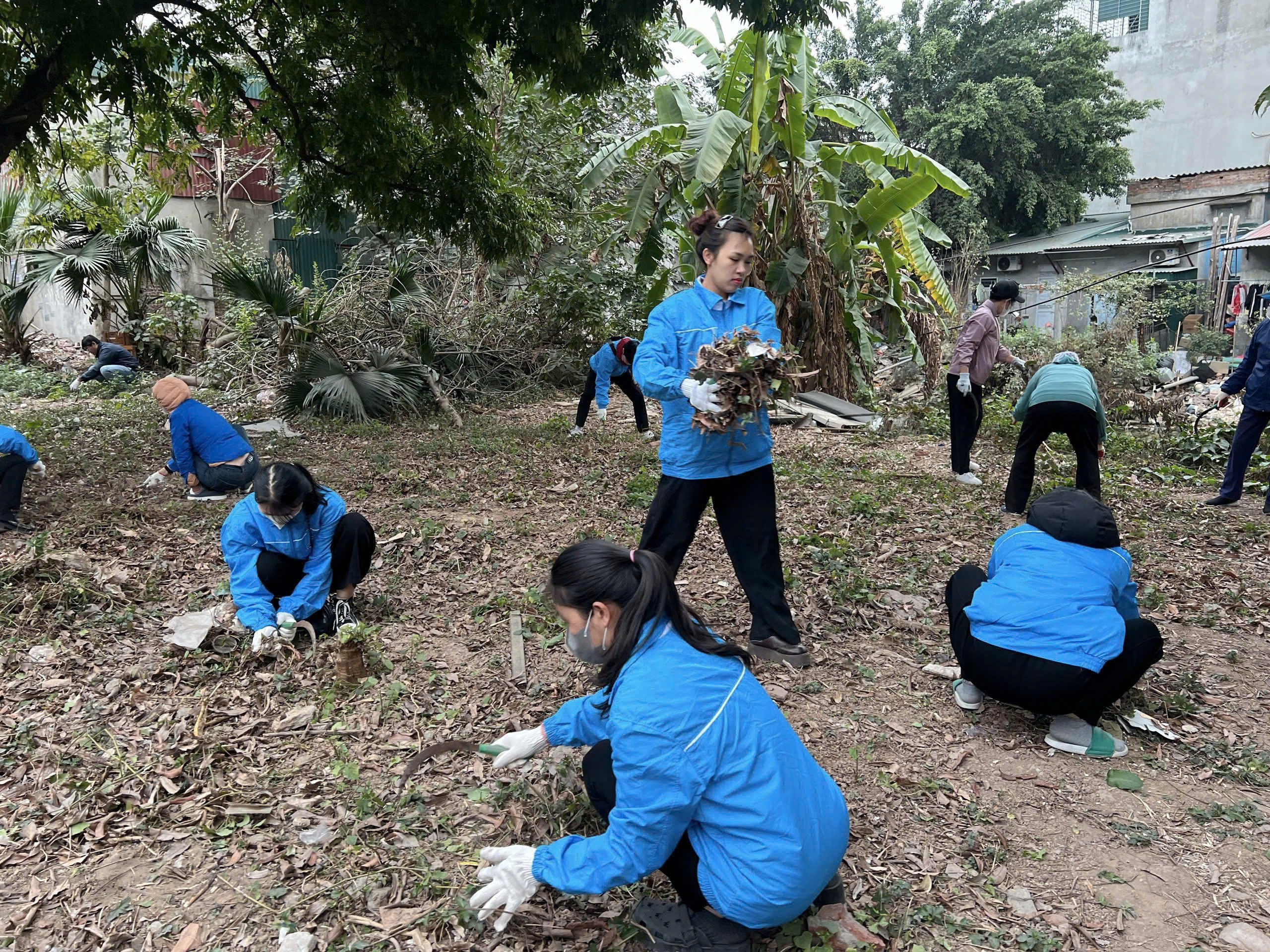 Tuổi trẻ huyện Thanh Trì tích cực hành động vì môi trường xanh – sạch – đẹp