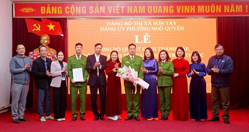 Phường Ngô Quyền (thị xã Sơn Tây) triển khai kế hoạch tổ chức Đại hội Đảng bộ nhiệm kỳ 2025-2030: Bảo đảm chặt chẽ, hiệu quả, đúng nguyên tắc