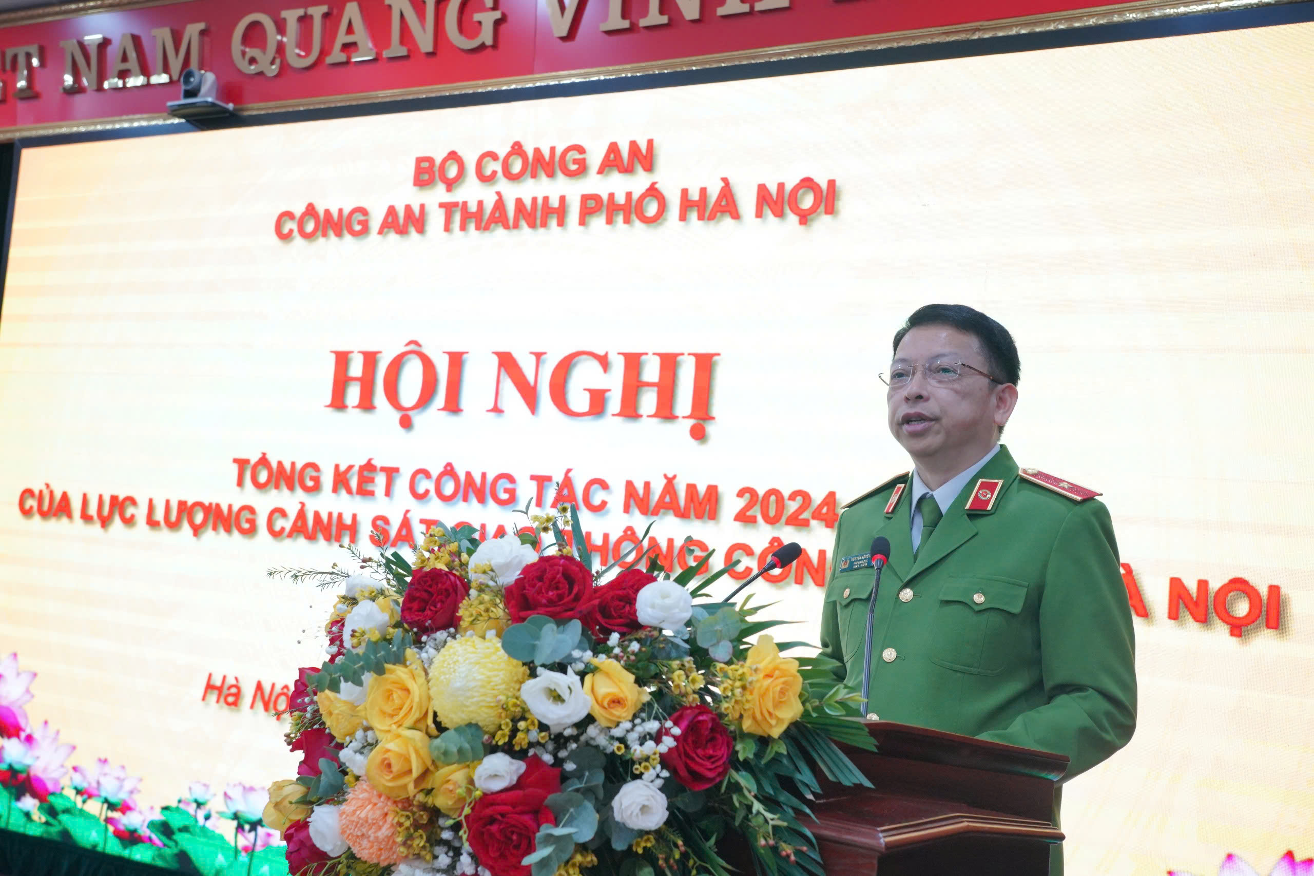 Cảnh sát giao thông Hà Nội: Siết chặt kỷ cương, nâng cao hiệu quả quản lý, đảm bảo an toàn giao thông năm 2025