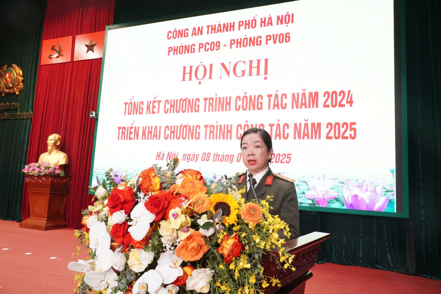 Công an thành phố Hà Nội nâng cao hiệu quả công tác hồ sơ nghiệp vụ và kỹ thuật hình sự
