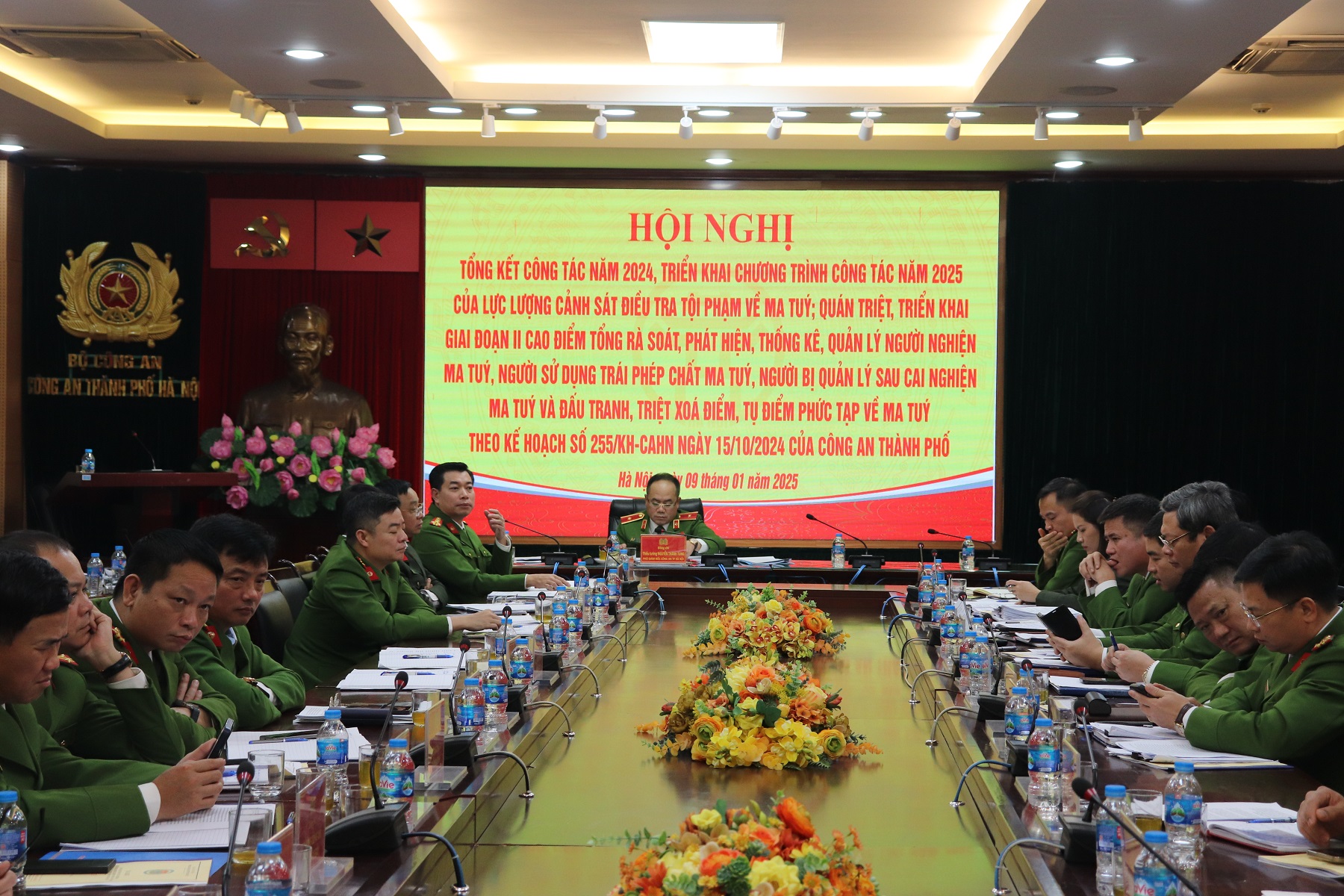 Công an Hà Nội quyết liệt đấu tranh với tội phạm ma túy, đảm bảo an ninh dịp Tết Ất Tỵ 2025