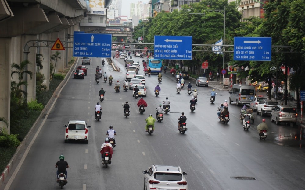Hà Nội thí điểm phương án tổ chức giao thông mới tại nút giao Khuất Duy Tiến - Nguyễn Trãi - Nguyễn Xiển