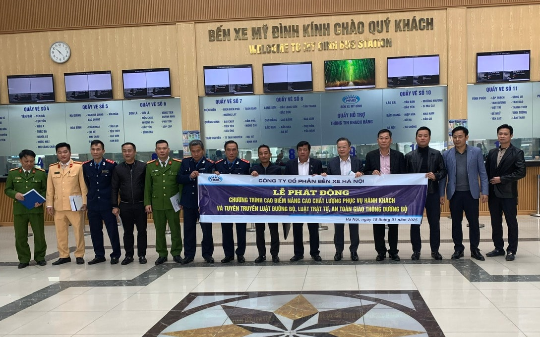 Bến xe Hà Nội cam kết nâng cao chất lượng phục vụ, đảm bảo an toàn dịp Tết Nguyên đán Ất Tỵ