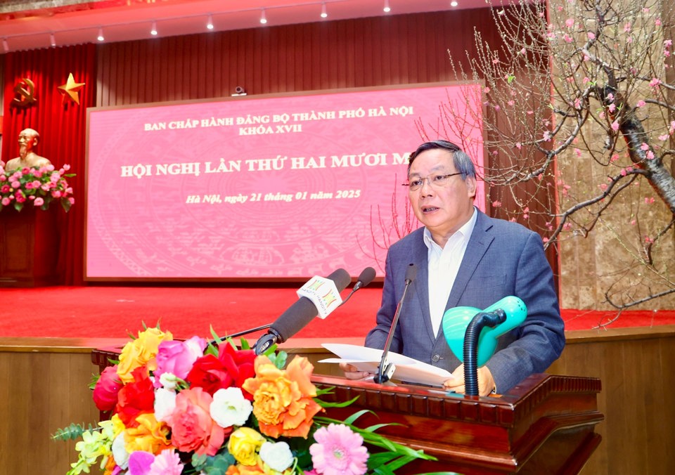 Hà Nội đẩy mạnh xây dựng Đảng và hệ thống chính trị: Đổi mới mạnh mẽ, nâng cao hiệu quả lãnh đạo, phát triển Thủ đô bền vững