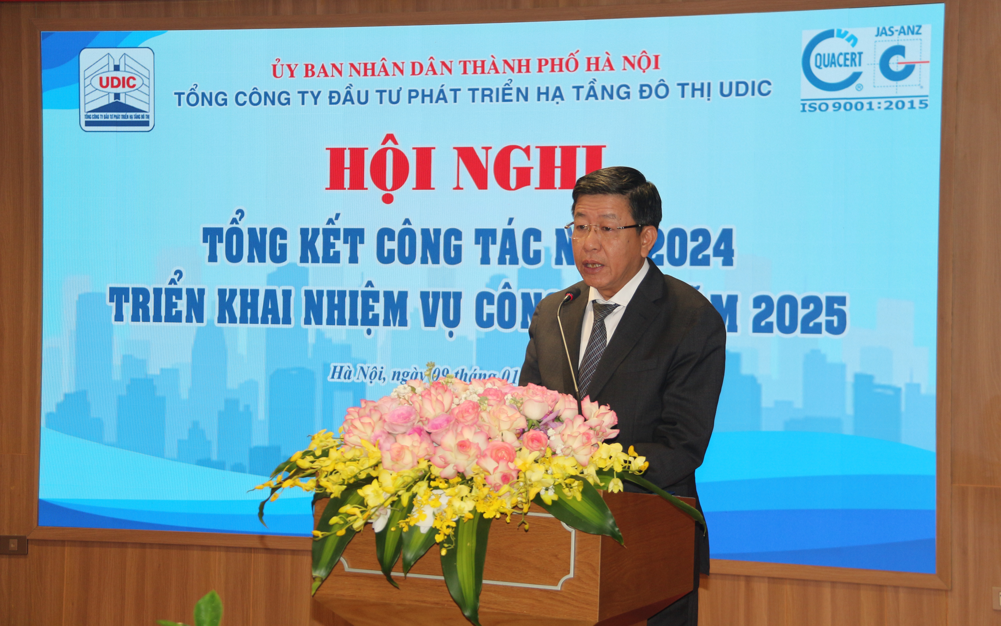 Tổng công ty Đầu tư phát triển hạ tầng đô thị UDIC khẳng định vị thế tiên phong trong phát triển hạ tầng đô thị: Hướng tới mục tiêu bứt phá năm 2025
