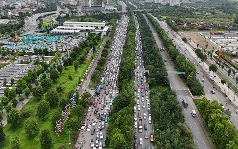 Hà Nội điều chỉnh giao thông trên Đại lộ Thăng Long: Đảm bảo an toàn, giảm nguy cơ tai nạn