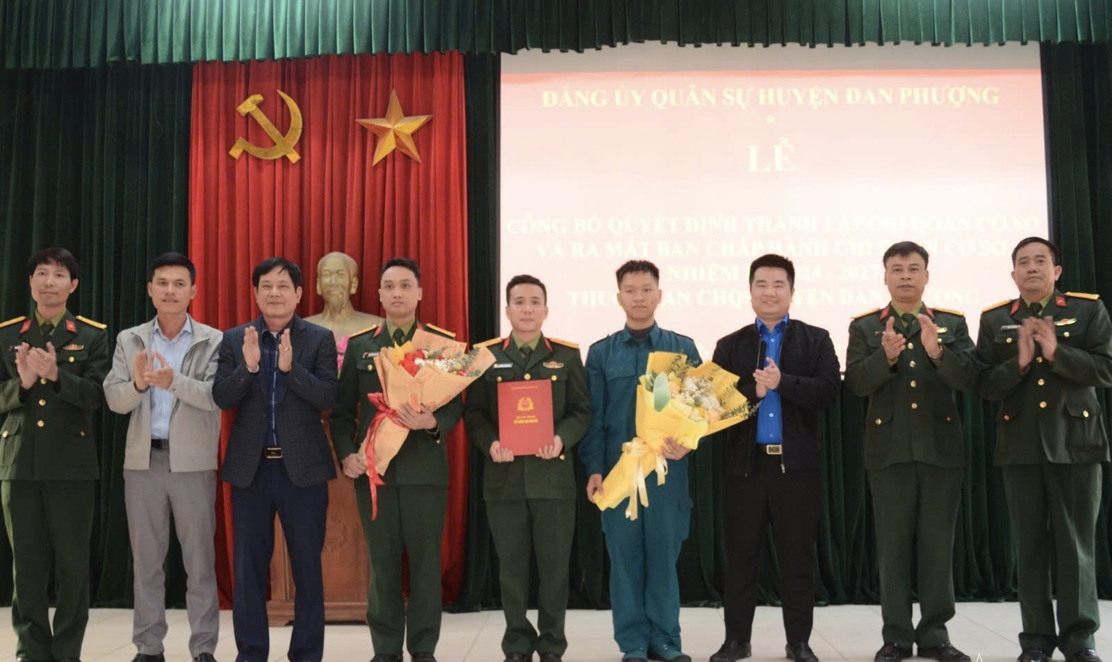Chi đoàn cơ sở Ban Chỉ huy Quân sự huyện Đan Phượng: Xung kích, tiên phong trong nhiệm vụ xây dựng và bảo vệ Tổ quốc