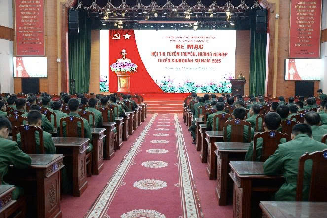 Hội thi tuyển sinh quân sự: Thúc đẩy nâng cao năng lực tuyên truyền và hướng nghiệp trong tình hình mới