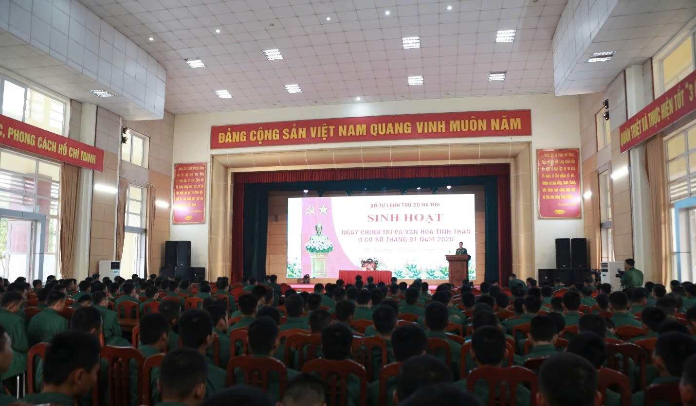 Bộ Tư lệnh Thủ đô Hà Nội đối thoại với cán bộ, chiến sĩ: Giải đáp thắc mắc, bảo đảm chế độ chính sách