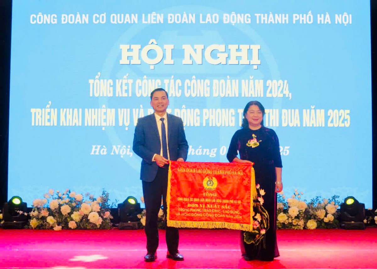 Công đoàn Cơ quan Liên đoàn Lao động thành phố Hà Nội: Dấu ấn nổi bật trong năm 2024 và khí thế thi đua năm 2025