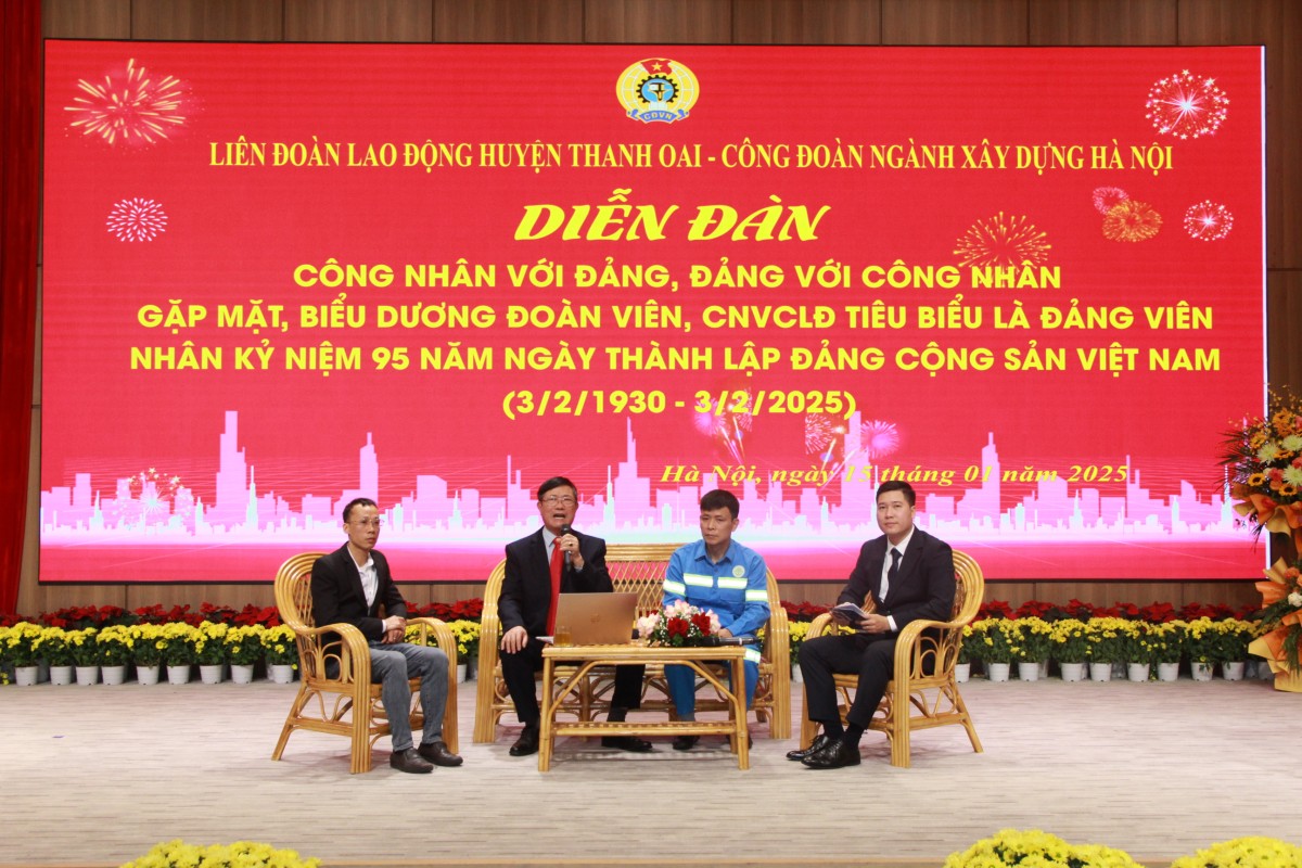 Diễn đàn “Công nhân với Đảng, Đảng với công nhân”: Khẳng định vai trò tiên phong của giai cấp công nhân trong thời kỳ mới