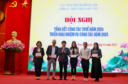 Thị xã Sơn Tây đẩy mạnh cải cách quản lý thuế, hướng tới hoàn thành vượt mức dự toán thu ngân sách năm 2025