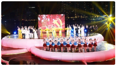 “Mùa Xuân đỏ”: Bản hùng ca nghệ thuật tôn vinh 95 năm vẻ vang của Đảng Cộng sản Việt Nam