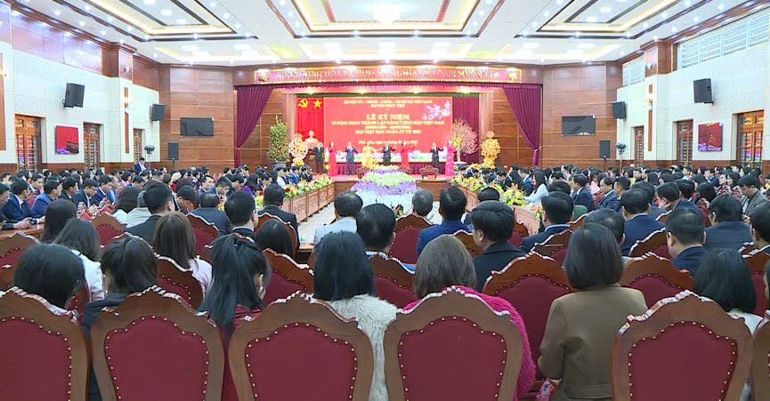 Huyện Phúc Thọ tổ chức lễ kỷ niệm 95 năm Ngày thành lập Đảng Cộng sản Việt Nam