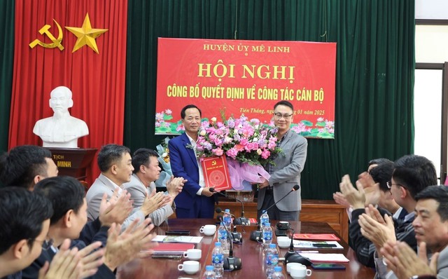 Xã Tiến Thắng (huyện Mê Linh) có tân Chủ tịch UBND xã