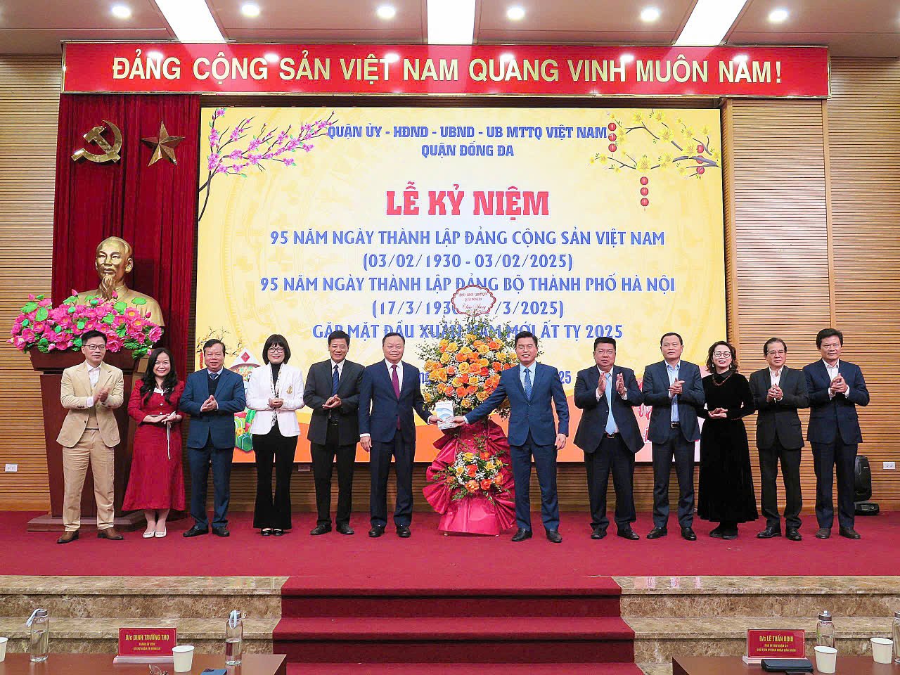 Quận Đống Đa phát huy khí thế đầu xuân, quyết tâm thực hiện thắng lợi các nhiệm vụ năm 2025