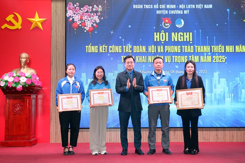 Đoàn Thanh niên huyện Chương Mỹ: Dấu ấn xung kích, lan tỏa sức trẻ vì cộng đồng