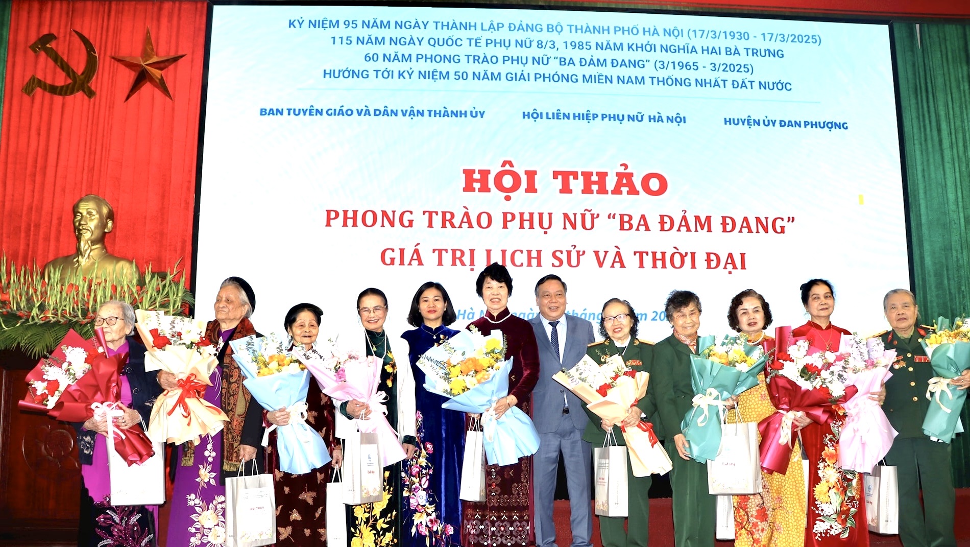 Khẳng định giá trị lịch sử và thời đại của “Phong trào Phụ nữ Ba đảm đang 