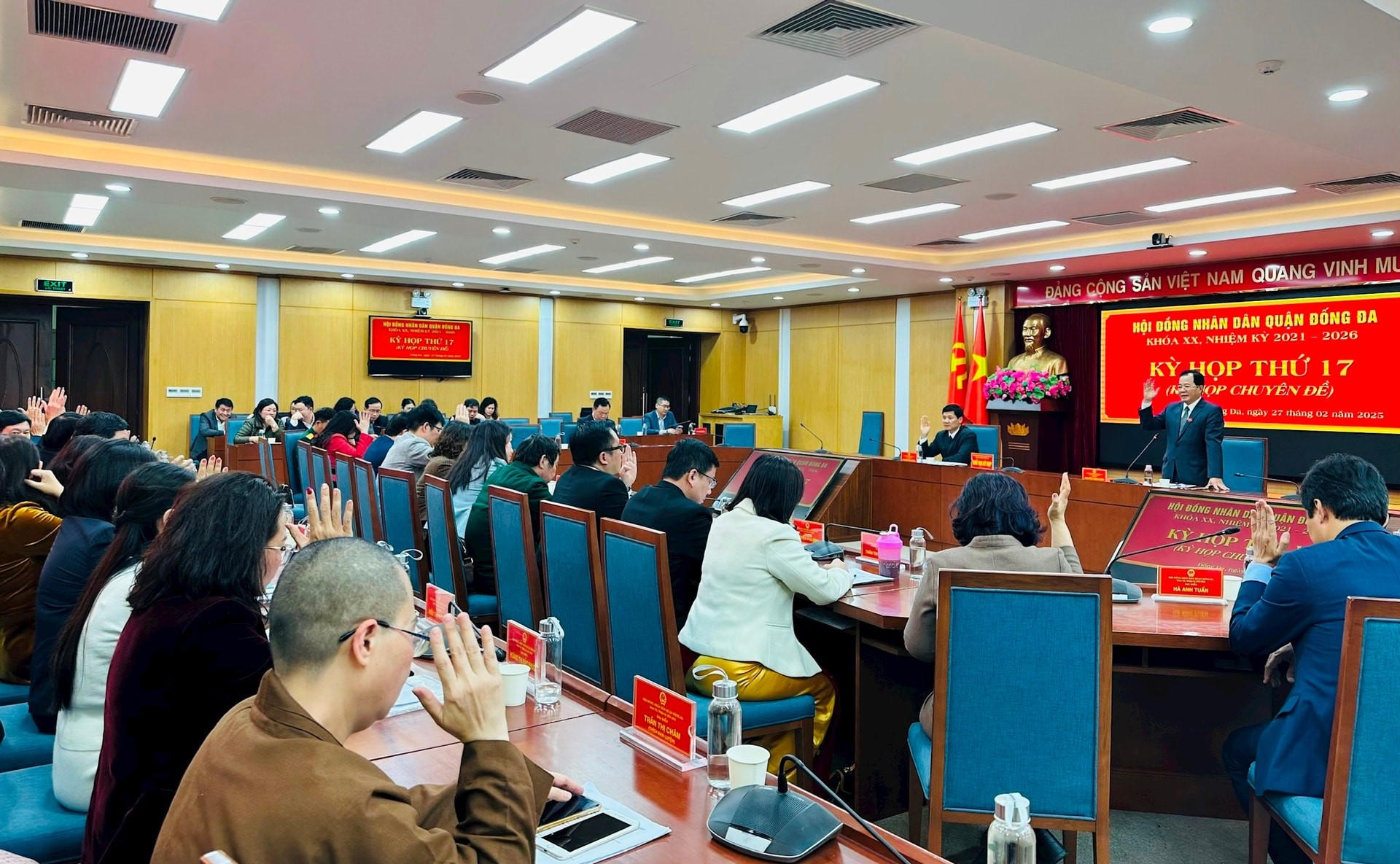 HĐND quận Đống Đa thông qua phương án kiện toàn bộ máy hành chính, đảm bảo tinh gọn, hiệu quả