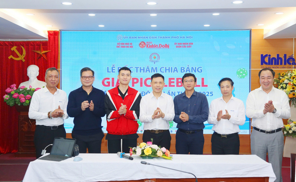 Hơn 400 vận động viên tranh tài tại Giải Pickleball Báo Kinh tế & Đô thị lần thứ I - 2025