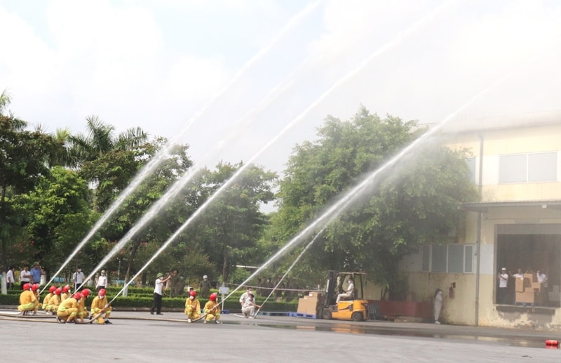 Hà Nội kiểm tra liên ngành an toàn lao động, phòng chống cháy nổ tại 30 doanh nghiệp và công trình trọng điểm