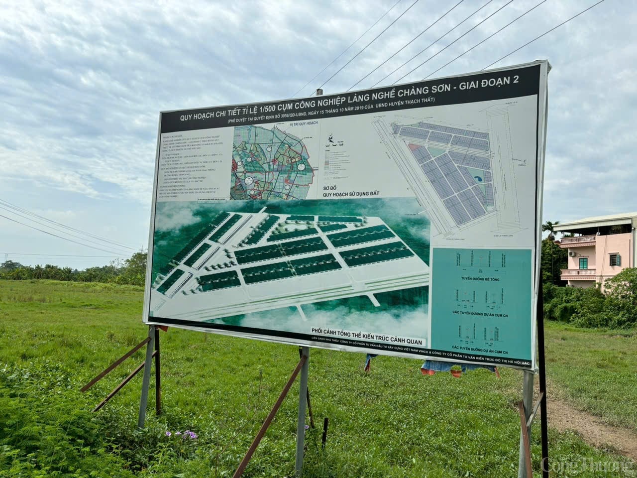Hà Nội chỉ đạo đẩy nhanh tiến độ bốn cụm công nghiệp tại Thạch Thất