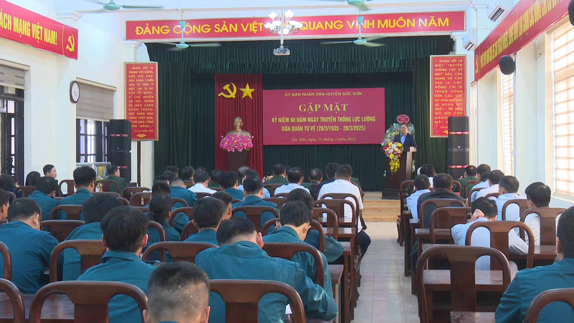 Huyện Sóc Sơn: Xây dựng lực lượng dân quân tự vệ vững mạnh, giữ vững “thế trận lòng dân” trong tình hình mới