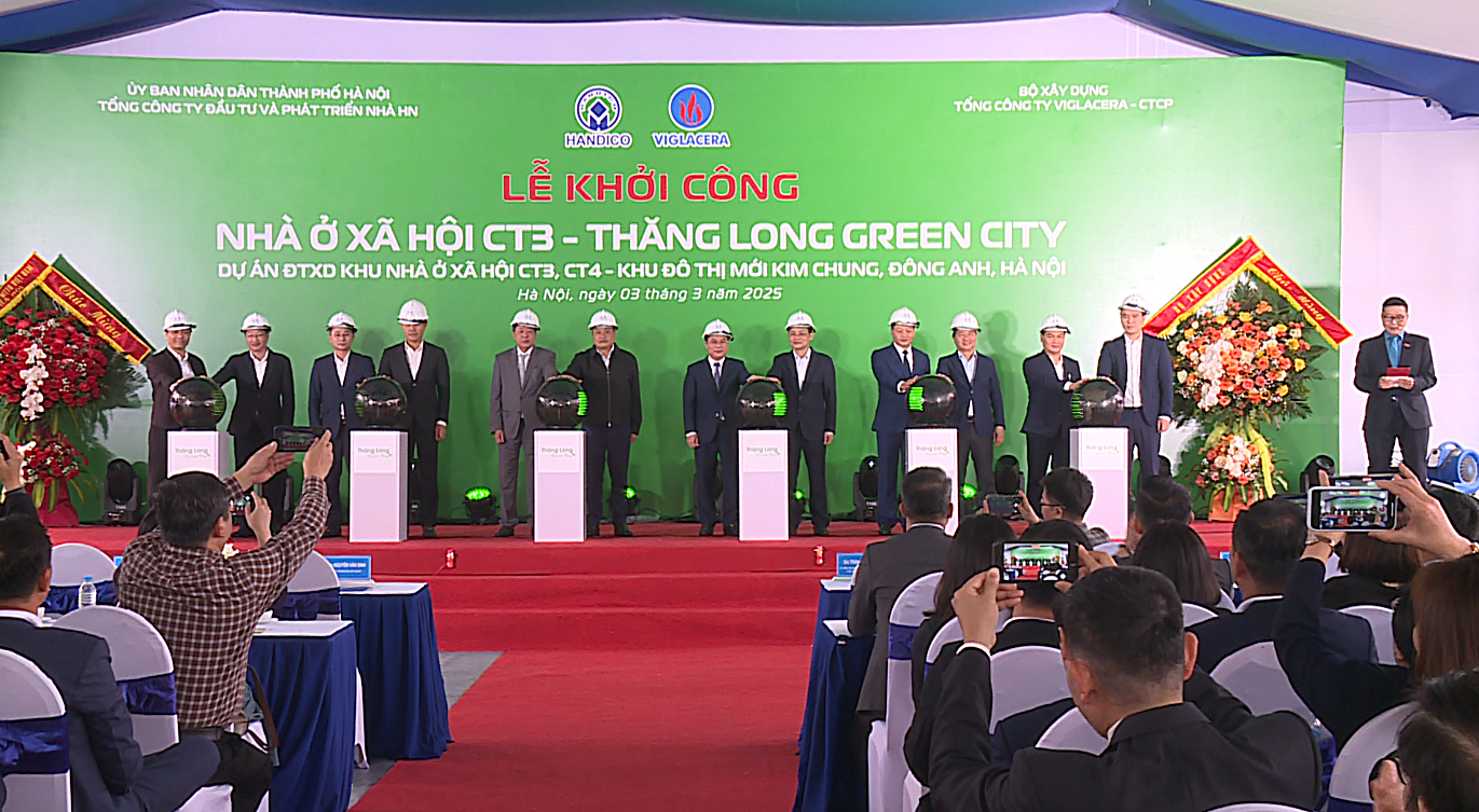 Khởi công Thăng Long Green City: Cú hích mới cho thị trường nhà ở xã hội Thủ đô
