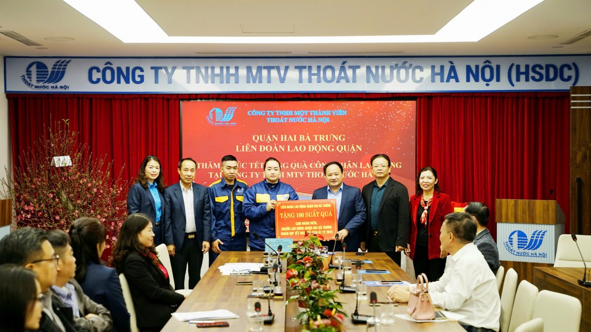 Liên đoàn Lao động quận Hai Bà Trưng: Gửi trọn yêu thương đến đoàn viên, người lao động làm việc xuyên Tết