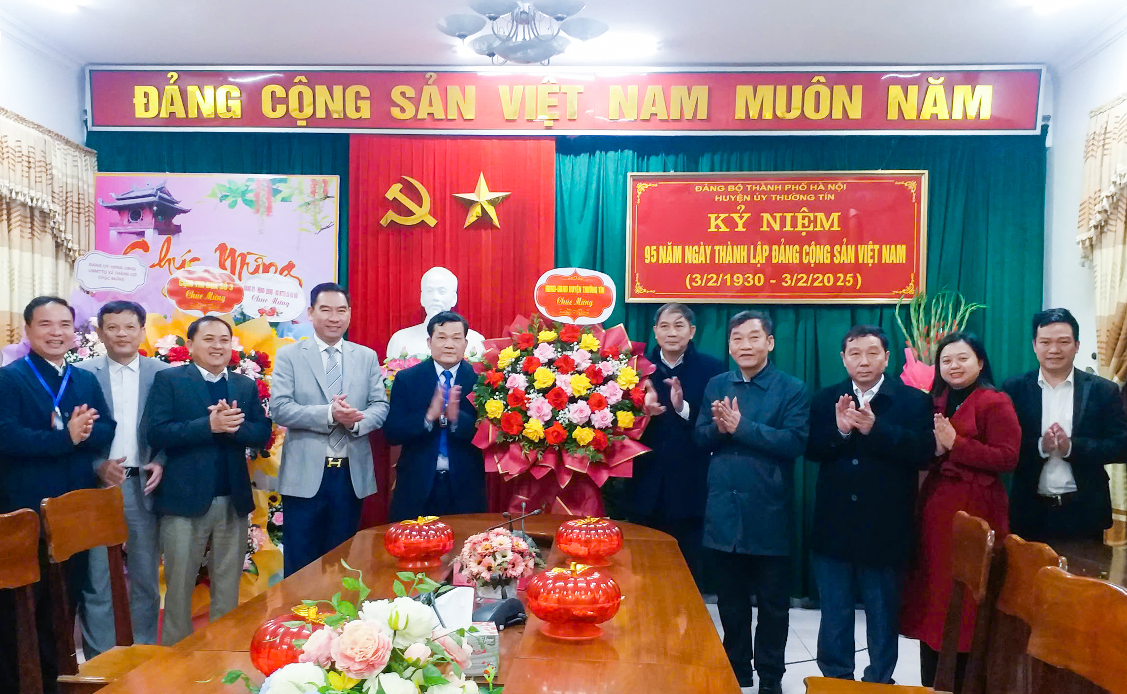 Huyện Thường Tín phát huy truyền thống 95 năm vẻ vang của Đảng, hướng tới kỷ nguyên phát triển bền vững